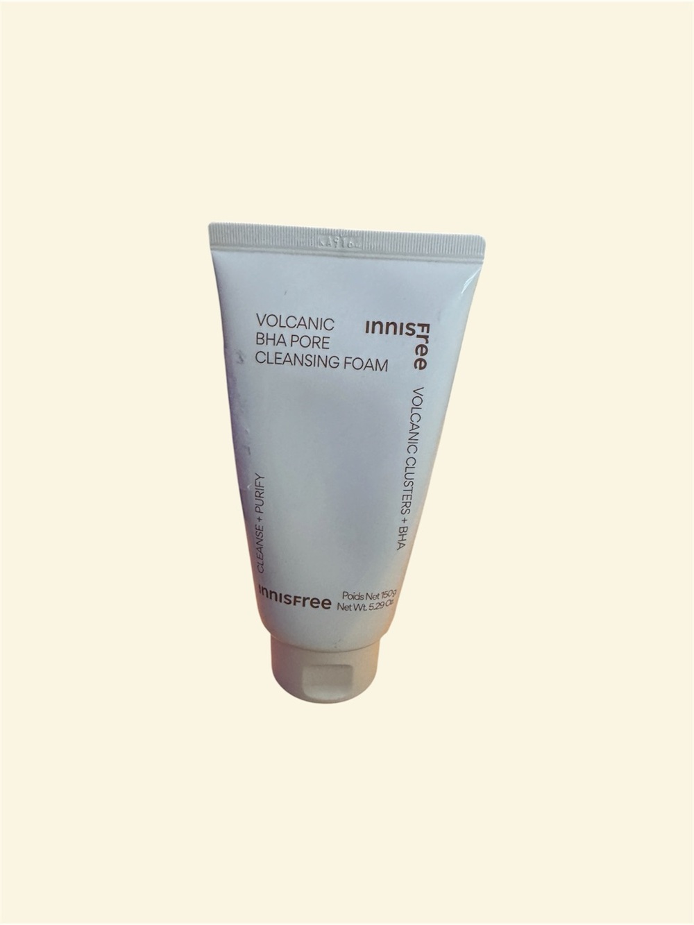 Innisfree Volcanic BHA Pore Cleansing Foam 5.29 oz Full Size